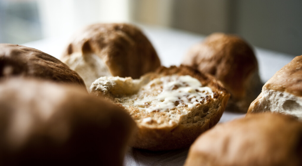 Ristede hveder med smør