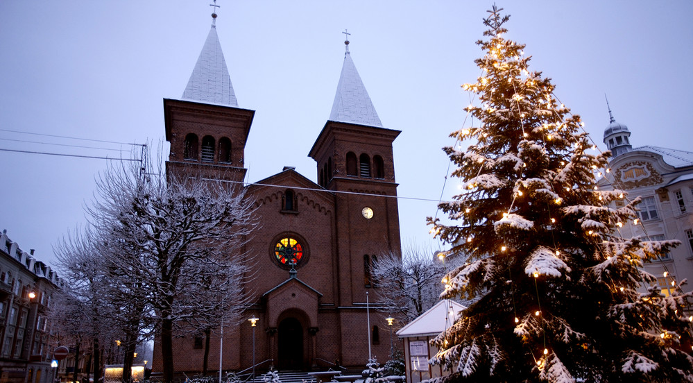 Gudstjenesterne juleaften er de mest besøgte.