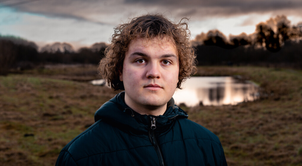 Portræt af Silas Krupsdahl